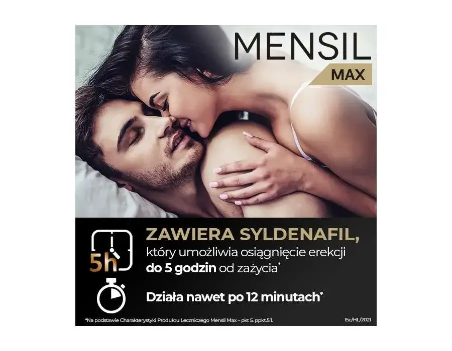 Mesnil lek na potencję – skuteczność, działanie i efekty uboczne