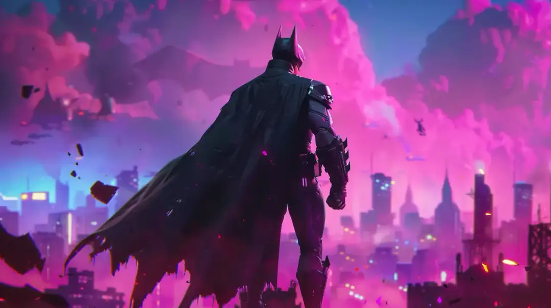 Batman w Fortnite - crossover popularnego superbohatera z grą Fortnite.