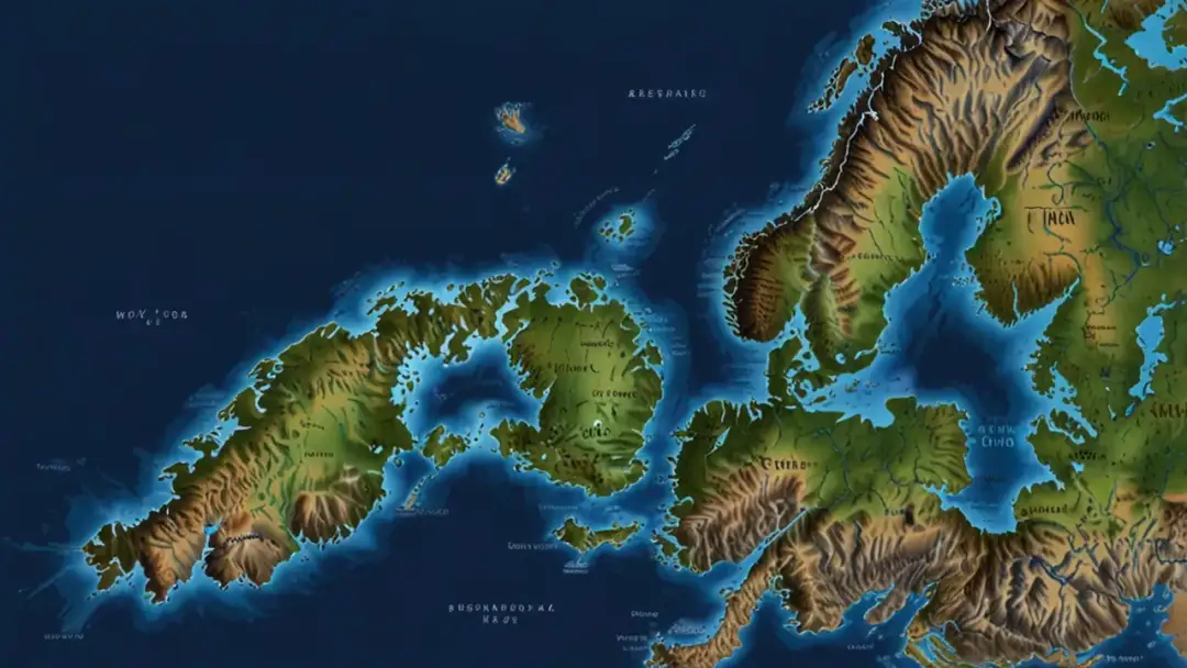 Norwegia na mapie - Poznaj położenie i geografię tego pięknego kraju
