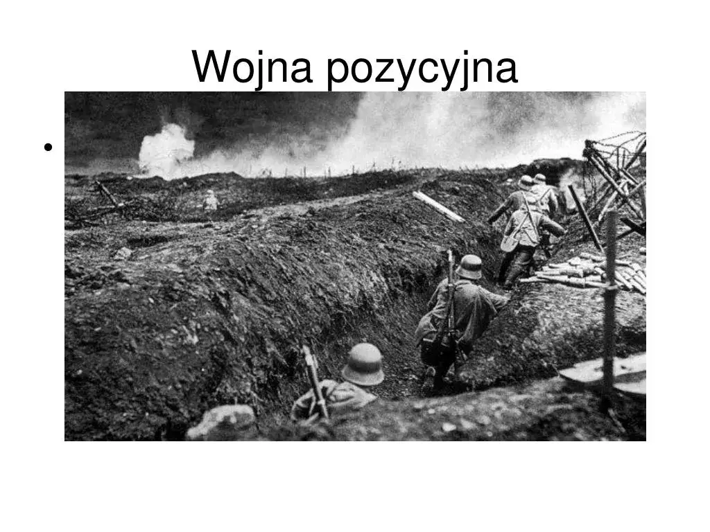 Co to była wojna pozycyjna? Zrozumienie jej wpływu na historię