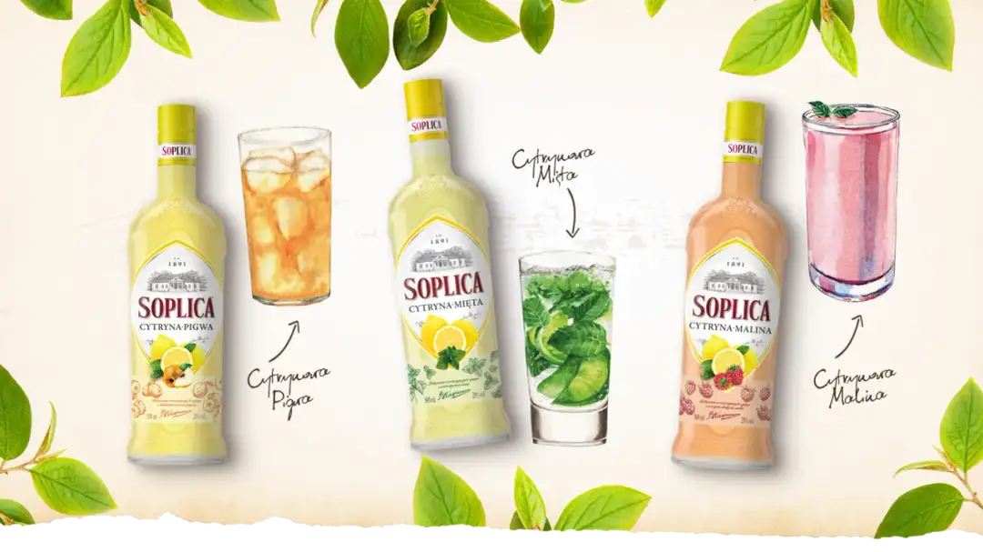 Jak przygotować pyszny drink z soplicą cytryna malina, który zaskoczy gości