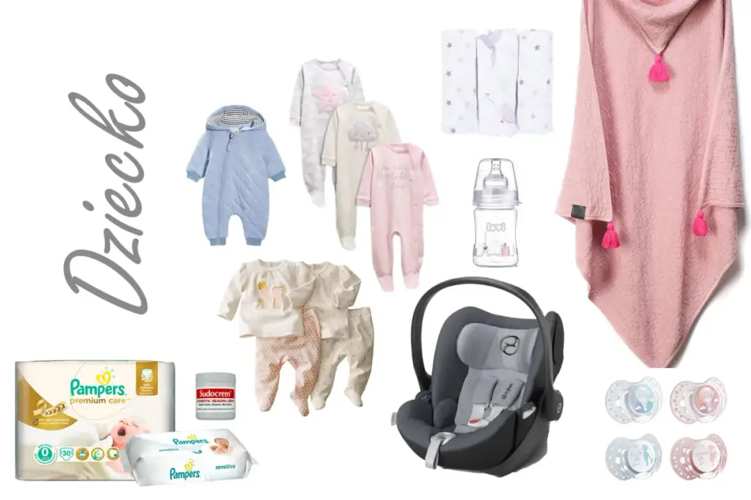 Ile pampersów dla noworodka do szpitala? Kompletna lista