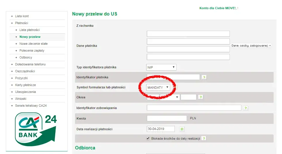 Co to jest symbol formularza lub płatności i jak uniknąć błędów?