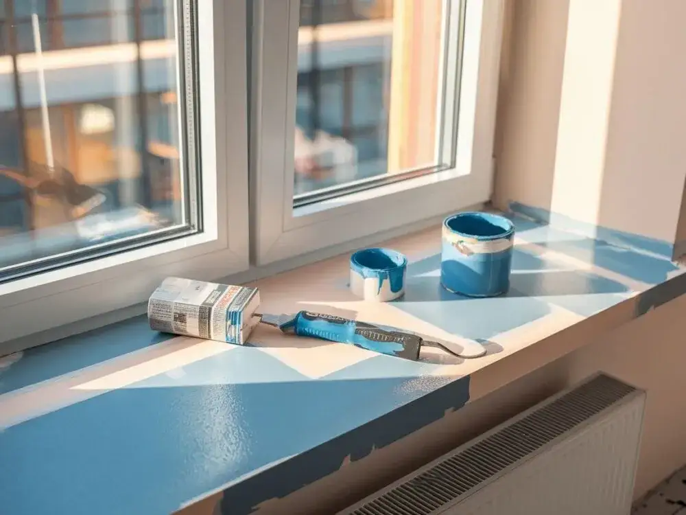 Jaką farbą pomalować parapet PCV, by uniknąć problemów z malowaniem?