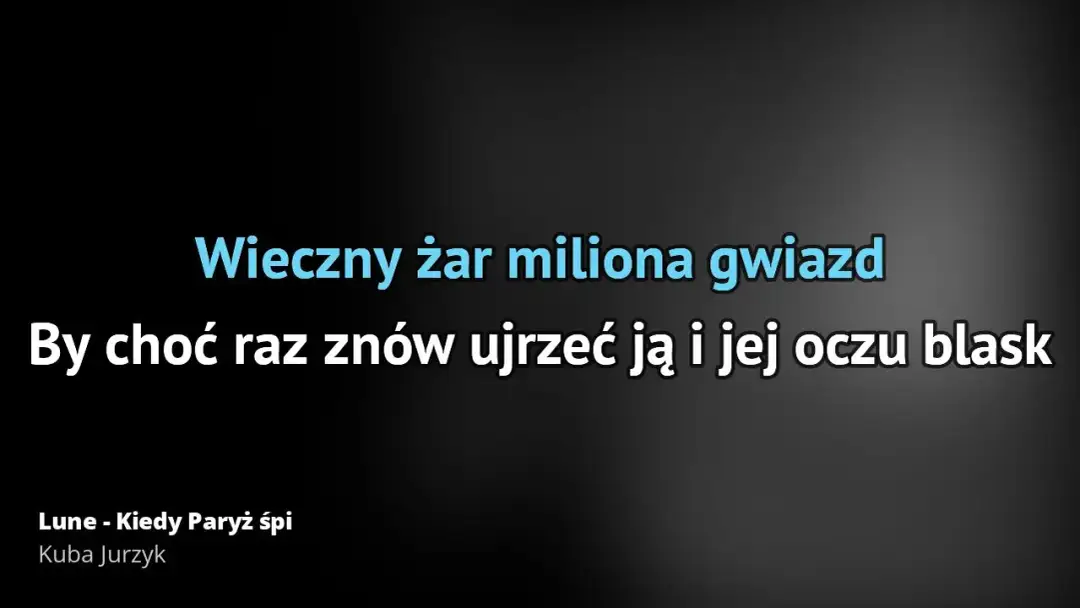 Kiedy Paryż śpi - odkryj smutek i piękno w piosence Kuby Jurzyka