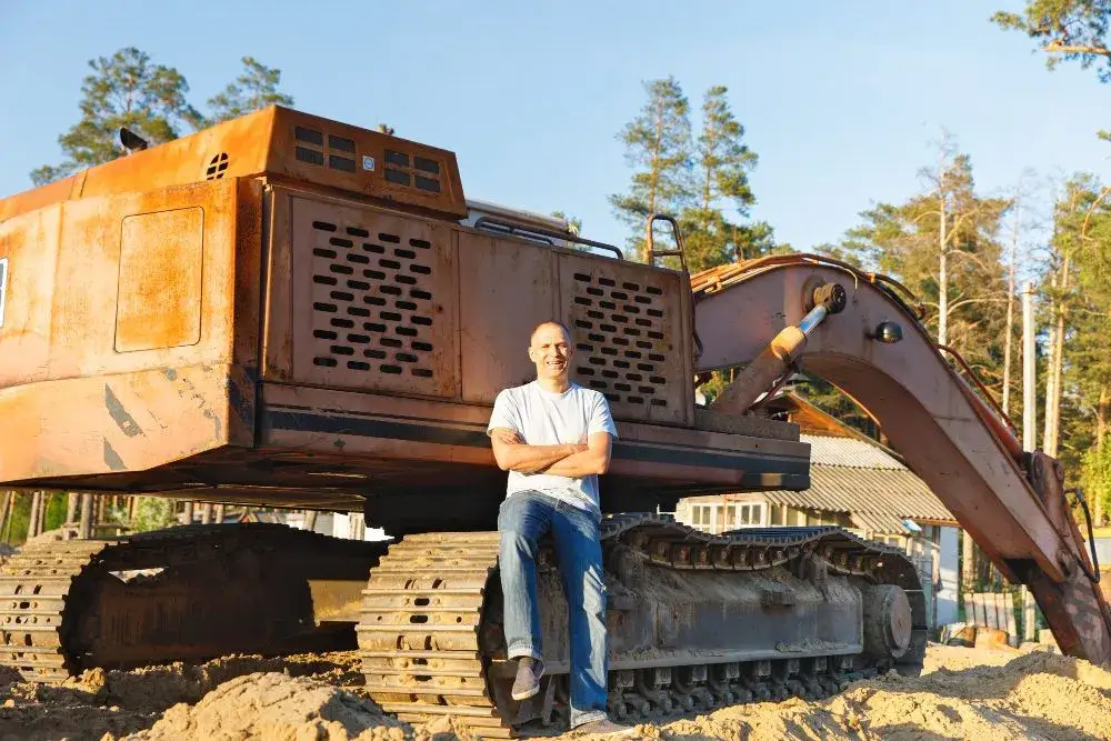 Gdzie jest przód koparki gąsienicowej? Kluczowe informacje dla operatorów