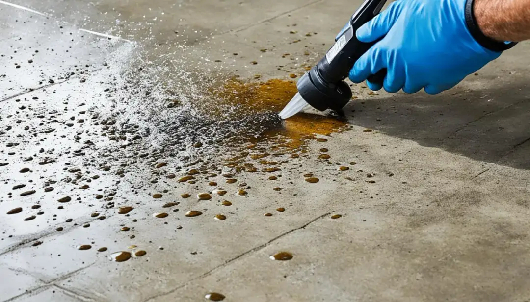 Skuteczne metody czyszczenia betonu - jak pozbyć się trudnych plam Skuteczne metody czyszczenia betonu - jak pozbyć się trudnych plam