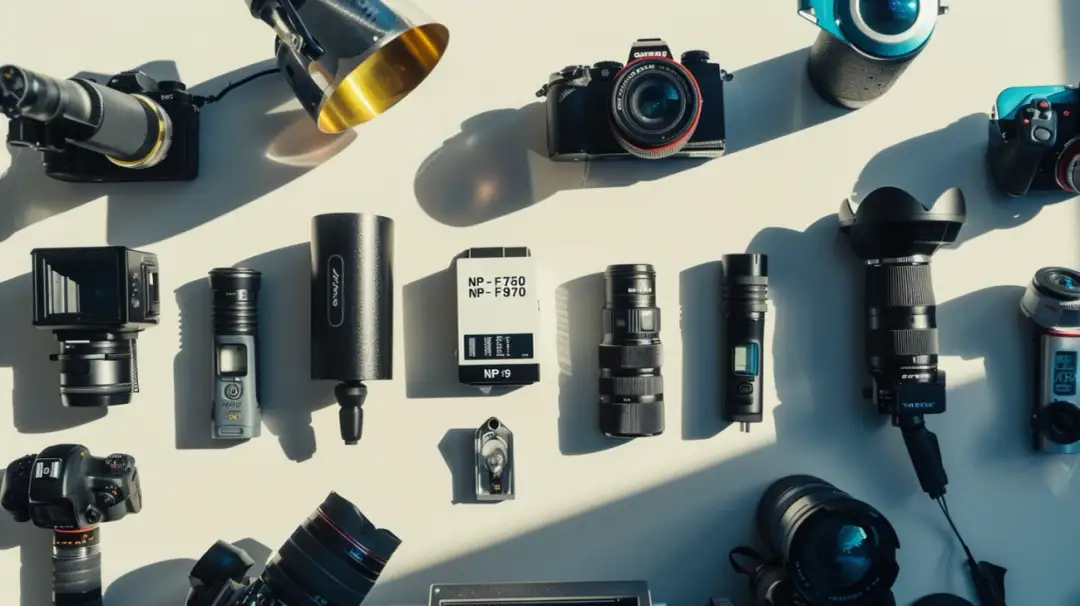 Akumulatory NP-F750 i NP-F970 - zasilanie lamp LED