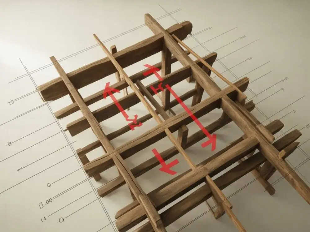 Jak obliczyć nośność stropu drewnianego i uniknąć niebezpieczeństw Jak obliczyć nośność stropu drewnianego i uniknąć niebezpieczeństw