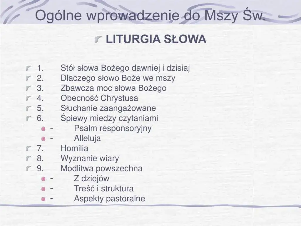 Obrzęd Mszy Świętej: Znaczenie i elementy