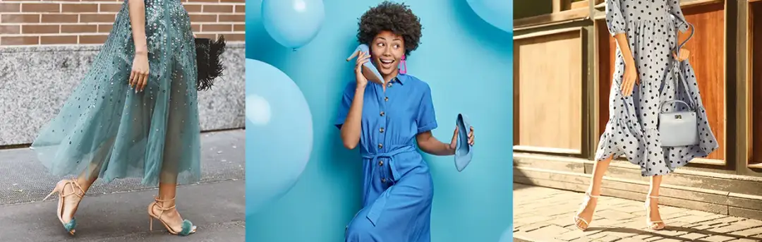 Jakie buty do niebieskiej sukienki na wesele, by zabłysnąć stylem?