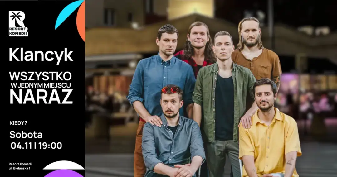 Komiczny Klan w Resort Komedii: "Wszystko Naraz" - repertuar pełen śmiechu.