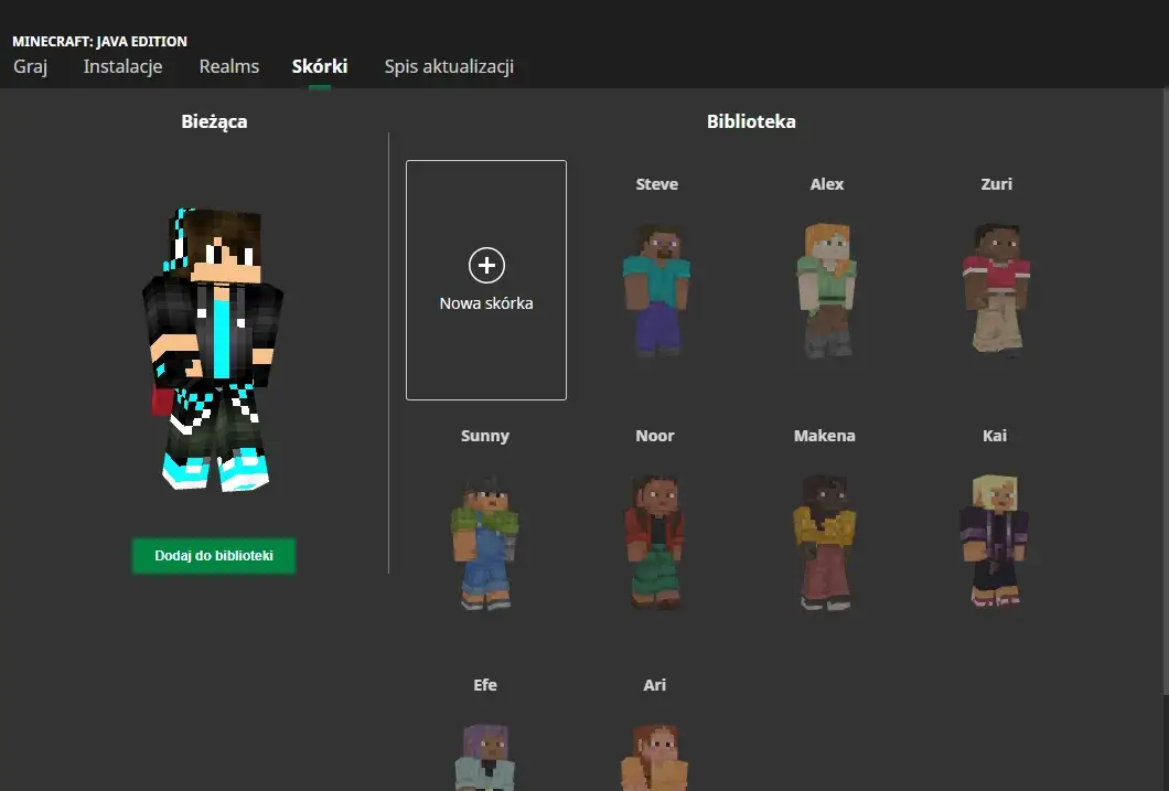 Jak zmienić skina w Minecraft i wyróżnić się w grze