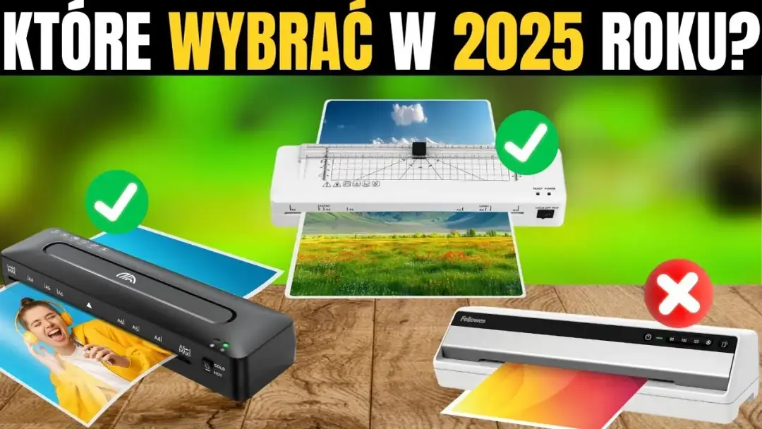 Najlepsze laminatory 2025 - ranking, który pomoże uniknąć rozczarowań