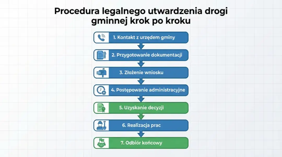 Utwardzenie drogi gminnej: Wniosek, wzór i kompletny poradnik