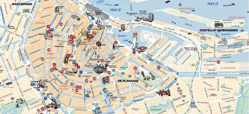 Amsterdam: Mappa Attrazioni. Il Segreto per un Viaggio Indimenticabile