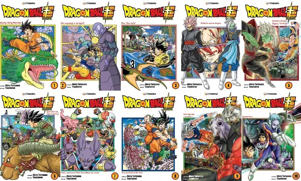 Dragon Ball komiks - kompletny atlas mangi z opisami wszystkich tomów