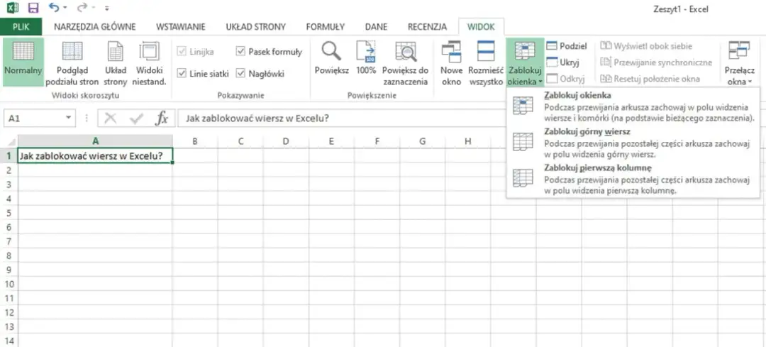 Jak zablokować okienka w Excelu i uniknąć frustracji podczas pracy