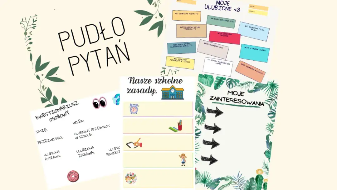 Zajęcia wyrównawcze klasa 1: inspirujące tematy do dziennika edukacyjnego