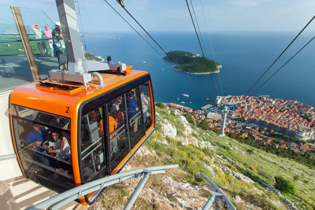 Kolejka Linowa Dubrownik - Zapierająca Dech W Piersiach Panorama Miasta