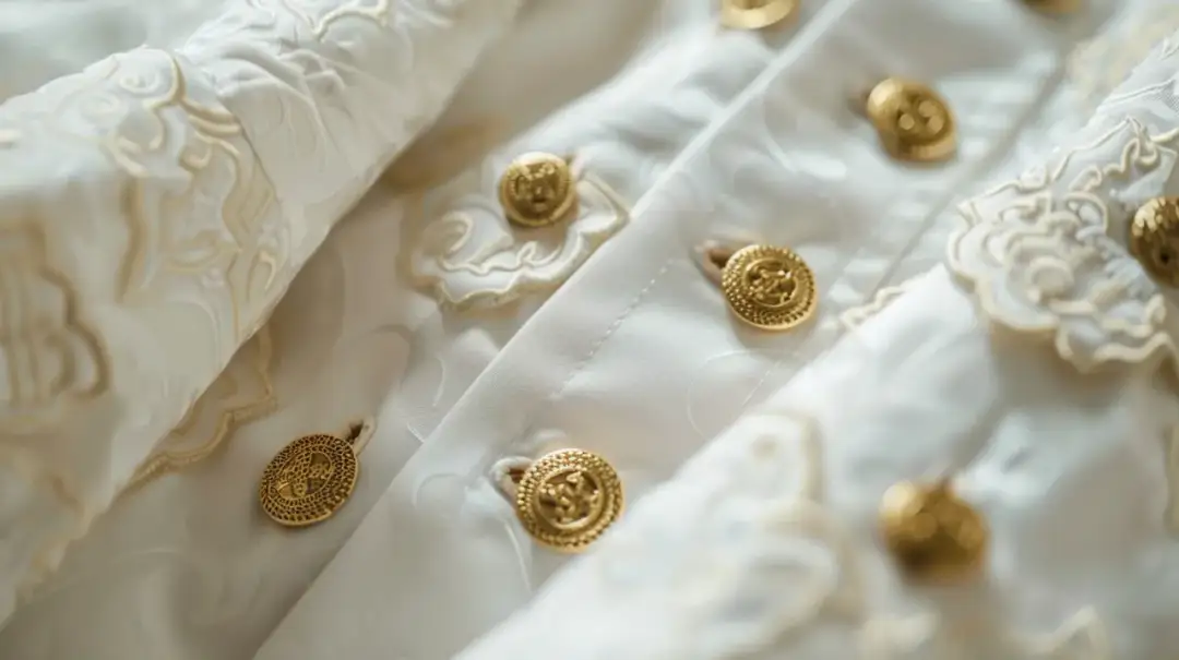 Koszula z ozdobnymi guzikami - małe detale o wielkim znaczeniu