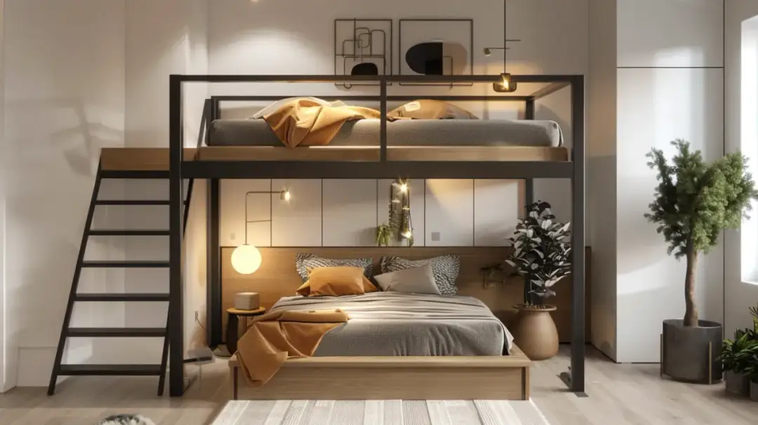 Czy łóżko loft 180x200 to klucz do stylowego wnętrza Twojej sypialni?