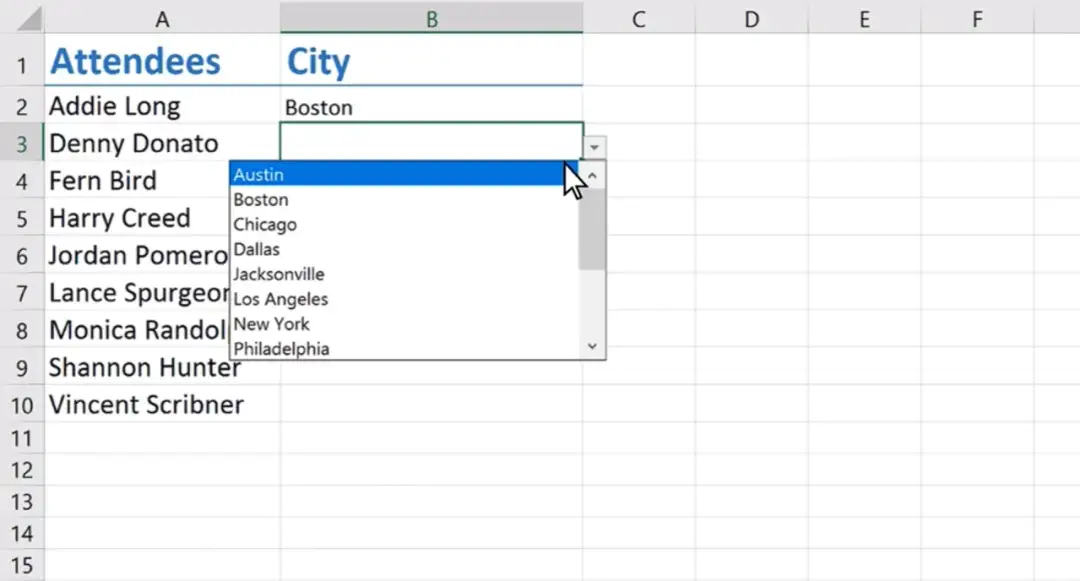 Jak zrobić listę rozwijaną w Excelu: 8 prostych kroków