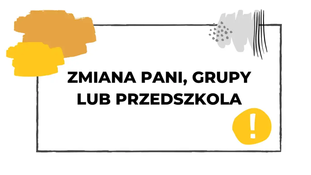Jak bezstresowo przenieść dziecko do innego przedszkola bez stresu i łez