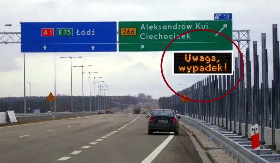Jak jechać autostradą A1 - unikaj niebezpieczeństw i kar