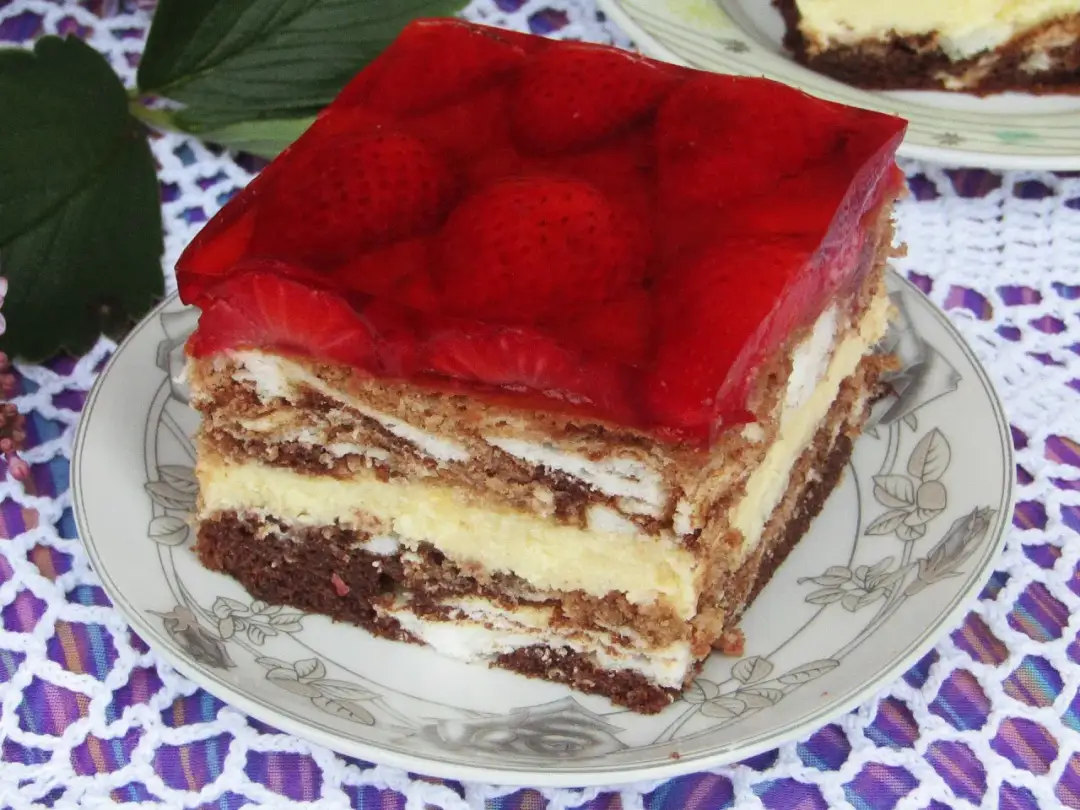 Dlaczego ciasto budyniowe z galaretką i masą karpatkową jest wyjątkowe