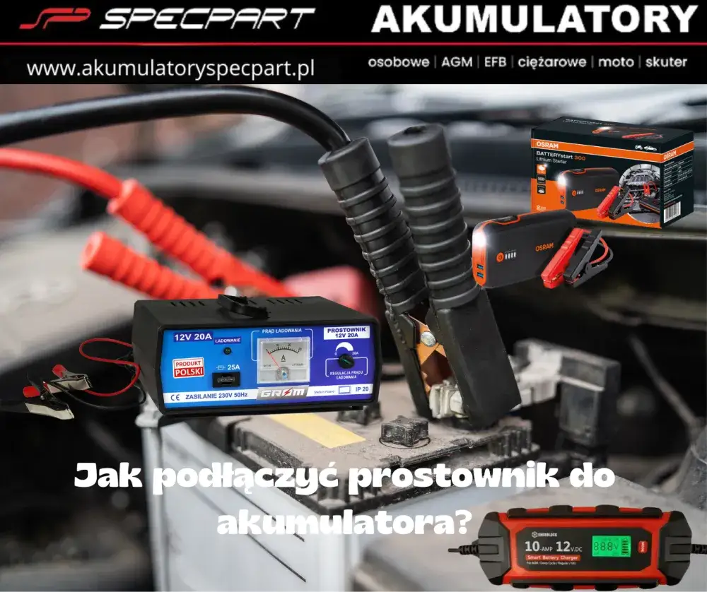 Jak się podłącza prostownik do akumulatora – uniknij błędów i zagrożeń