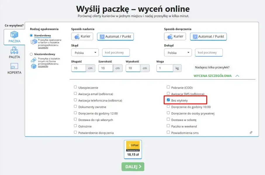 Jak nadać paczkę InPost? Krok po kroku, bez etykiety, bez błędów.