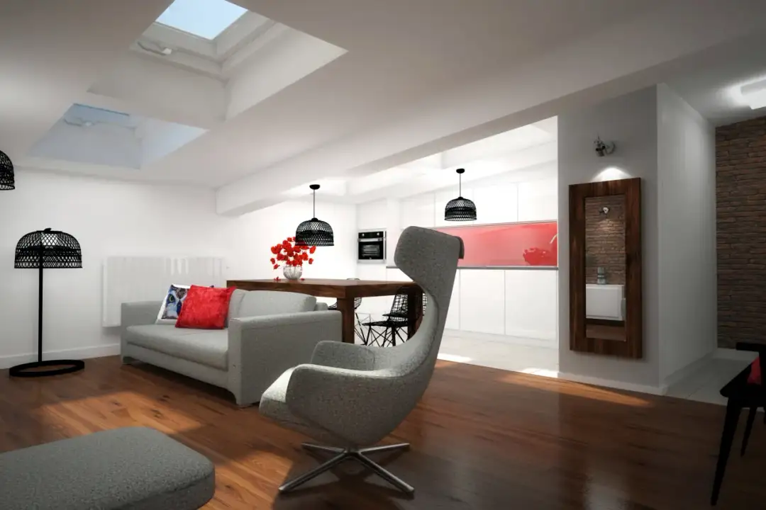 Kuchnia z salonem 20m2: Jak stworzyć przytulną i funkcjonalną przestrzeń