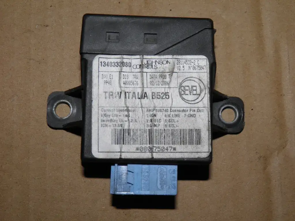 Sterownik centralnego zamka Ducato: gdzie jest? Lokalizacja i naprawa