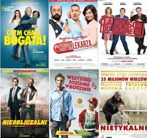 Top 10 francuskich komedii, które natychmiast poprawią ci nastrój