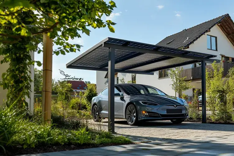 Wiata z panelami fotowoltaicznymi: korzyści i zastosowania