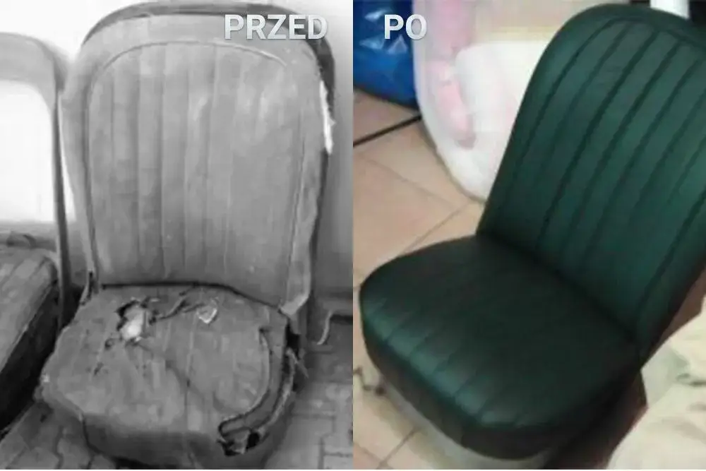 Naprawa fotela samochodowego - Regeneracja i szycie siedzeń samochodowych