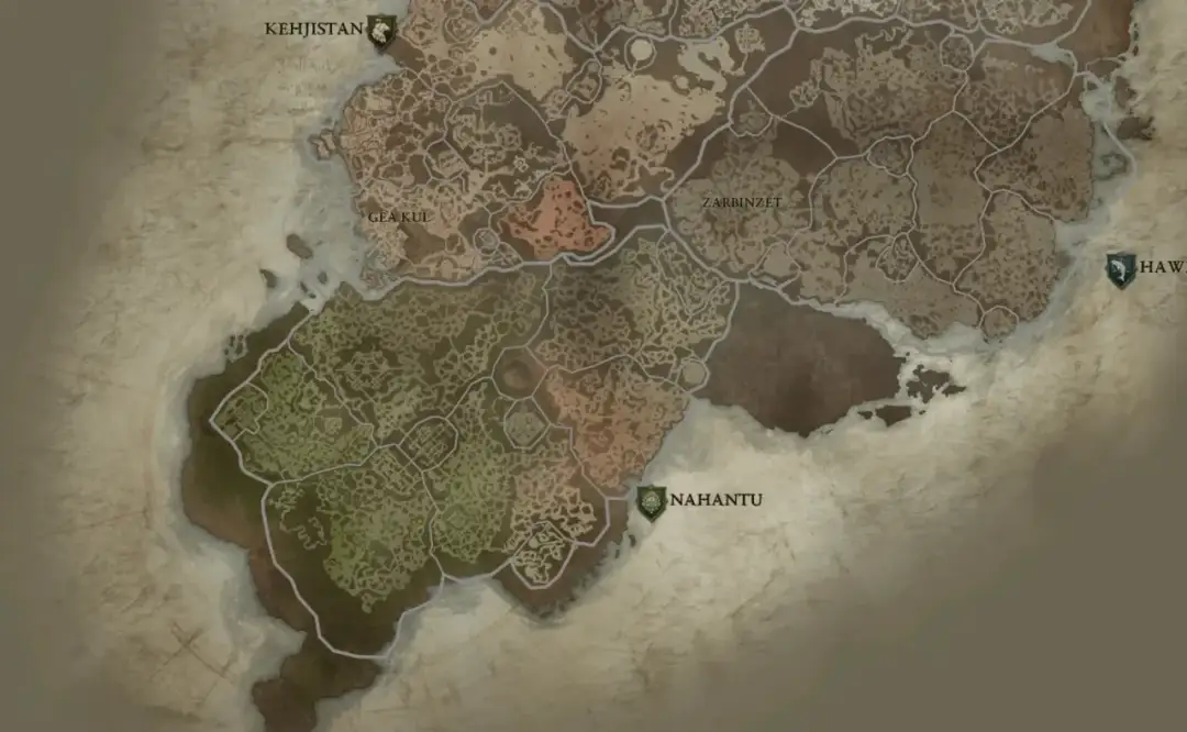 Mapa świata w Diablo 4 - co już wiemy o lokacjach?