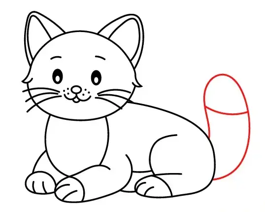 Jak się maluje kotka – proste kroki do pięknego rysunku kota