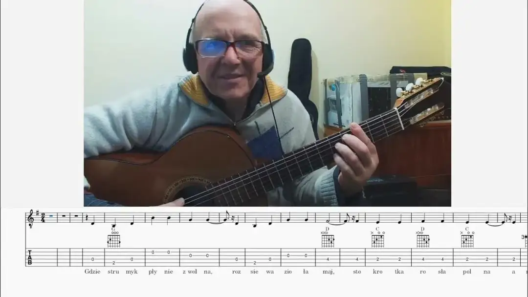 Gdzie strumyk płynie z wolna podkłady muzyczne - kompletny zbiór plików