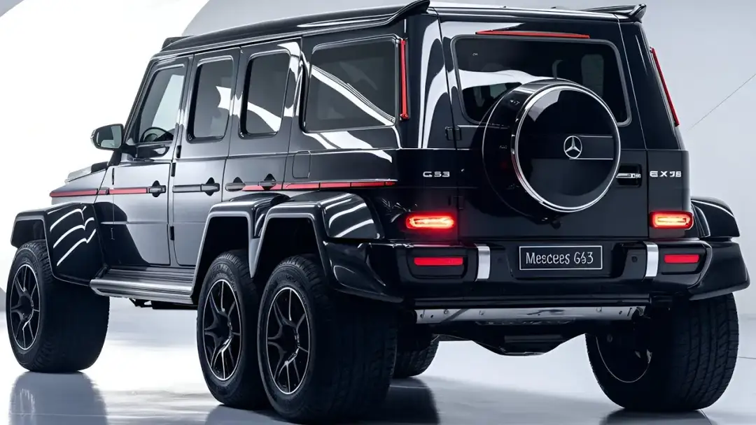 G Class Mercedes 6x6 - niesamowite osiągi i luksus w terenie