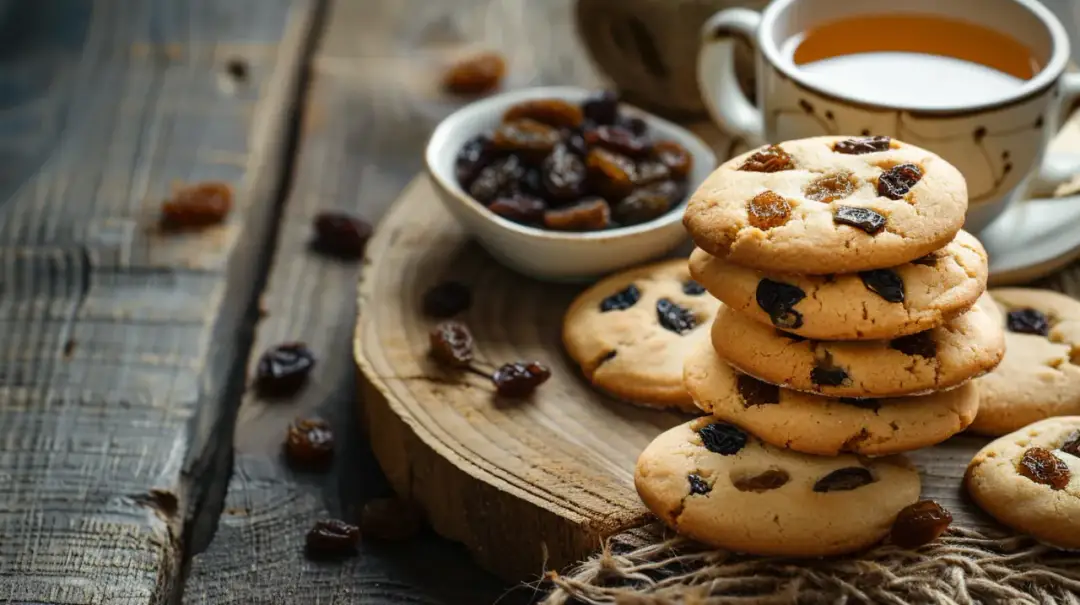 Klasyczne ciasteczka z rodzynkami - Poznaj nasz sprawdzony przepis!
