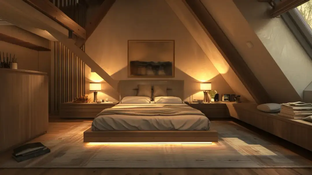 Niskie łóżko na poddasze – Czy niskie łóżko sprawdzi się na Twoim poddaszu?