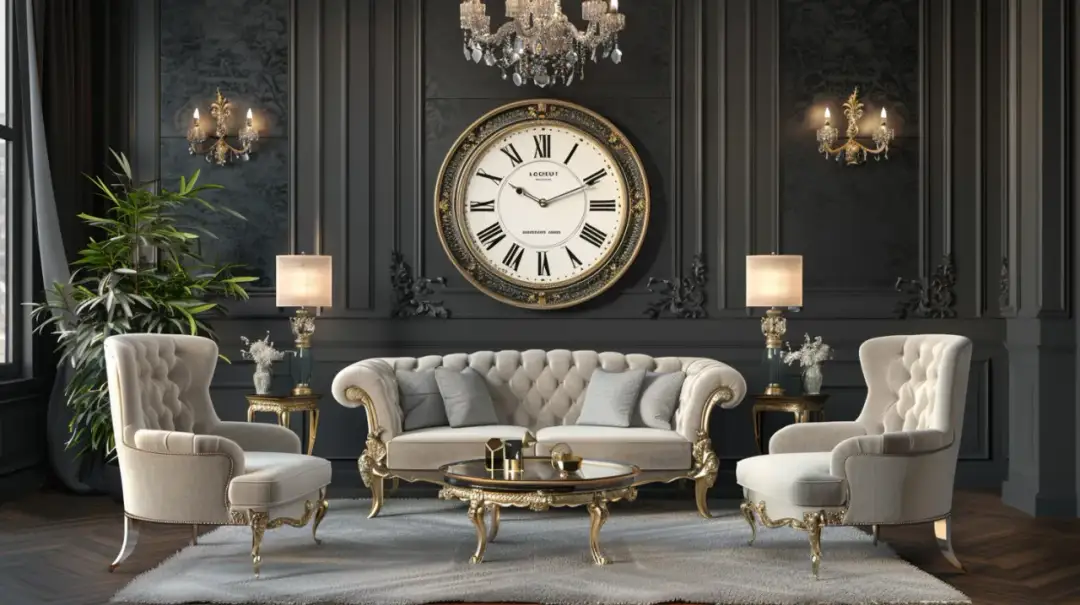 Czy duży zegar glamour jest idealnym dodatkiem do Twojego wnętrza?