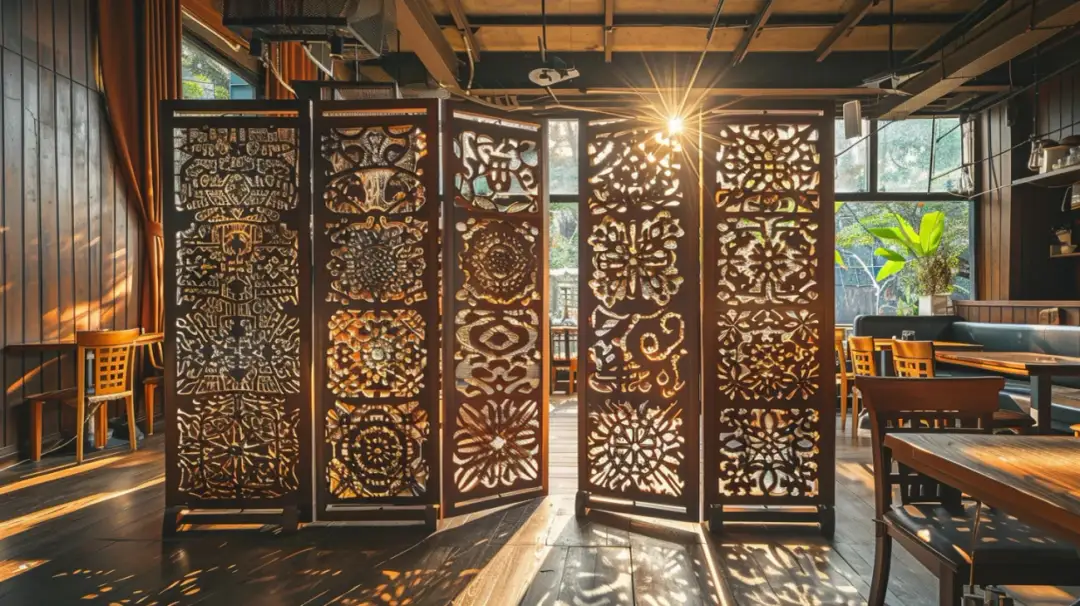 Drewniane ścianki działowe - naturalnie elegancka dekoracja wnętrz