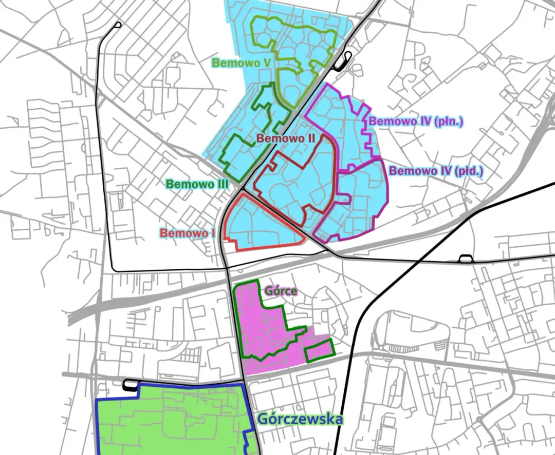Ile osiedli znajduje się w Bemowie-Lotnisku? Odkryj pięć unikalnych miejsc