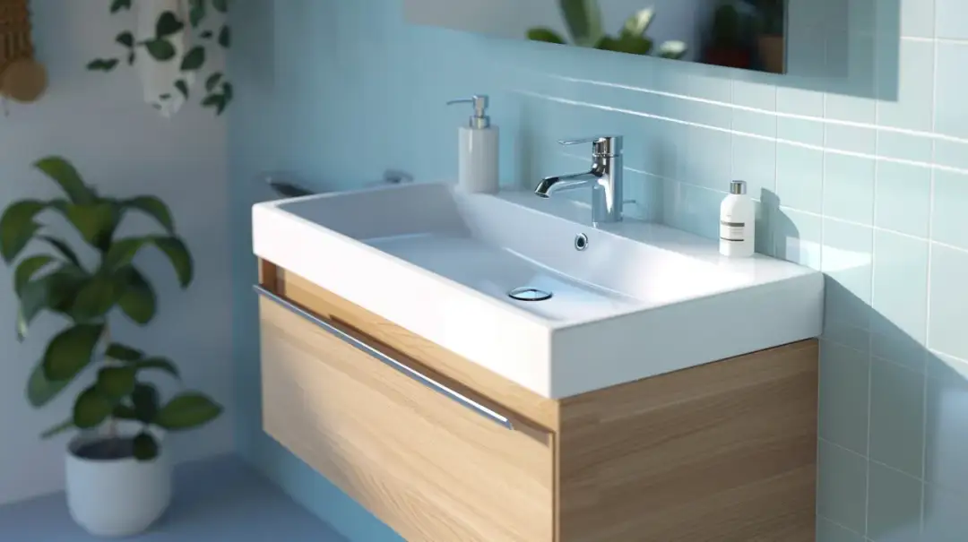 Czy szafka łazienkowa wisząca z umywalką to eleganckie rozwiązanie dla Twojej łazienki?