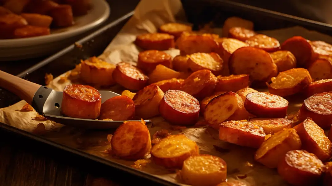 Biała Kiełbasa Pieczona - Jak Upiec w Piekarniku