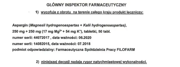 Aspargin na co jest ten lek i jak może poprawić Twoje zdrowie