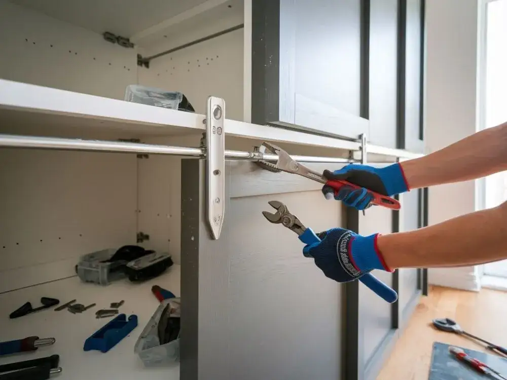 Jak zamontować rolki do szafy przesuwnej bez zbędnych problemów